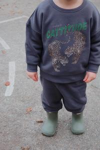 Толстовка LOU SWHEAT SHIRT OCS детская хлопковая толстовка Konges Sløjd, серый