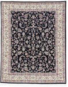 Ковер SAFAVIEH, 244 x 305 см, Tabriz Floral Collection, Assorted, ручной работы из традиционного шелка и шерсти, идеален для помещений с высокой проходимостью в гостиной, спальне (TF40A)