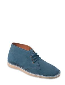 Замшевые ботинки дезерты широкого кроя Chums, синий