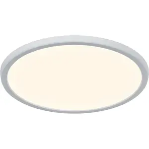 Потолочный светильник LED OJA с LED-модулем, сменой цвета, функцией ночного света, включая LED-модуль и диммер Nordlux, белый