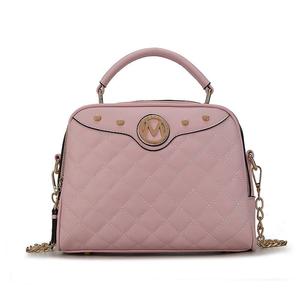 Сумка-саквояж Samira из веганской кожи MKF Collection от Mia K, розовый