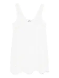 Платье с английской вышивкой Matteau, белый