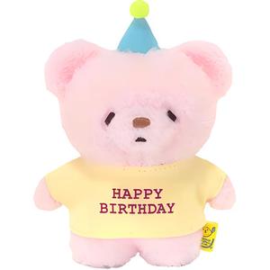 Игрушка-компаньон Кролик Медведь Плюшевая кукла, высота около 16 см/18 см SUNLEMONORIGINAL, size s birthday bear p-7552