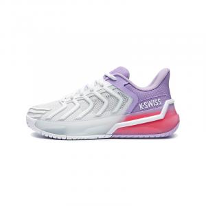 Кроссовки KSWISS Cushioning, Abrasion Resistant, Breathable, Coverage, Support Low top Tennis Shoes Men's K·SWISS, серо-фиолетовый
