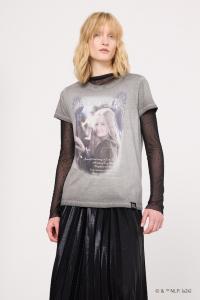 Хлопковая футболка Medicine, серый