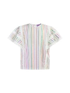 Блузка myMo KIDS, цвет weiss mehrfarbige streifen