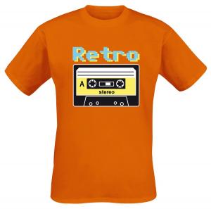 Футболка Funshirt Retro Kassette, оранжевый