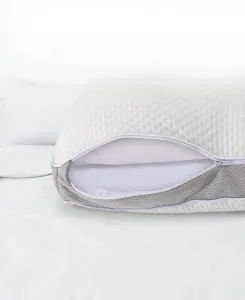 Двусторонняя подушка из пенополиуретана с эффектом памяти, стандартного размера Cheer Collection, белый