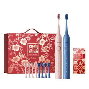 Электрическая зубная щетка APIYOO, розовый