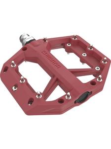 SHIMANO Педали для горного велосипеда PD-GR400 красного цвета
