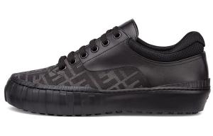 Кроссовки Fendi Force Skateboarding Male, черный