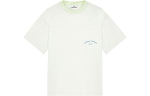 SS23 Marina Футболка мужская светло-зеленая Stone Island, светло-зеленый