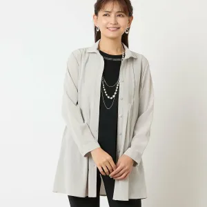 Стираемая, приятная на ощупь рубашка Soalon с защипами, не нагревающаяся на ощупь Lobjie, цвет Beige