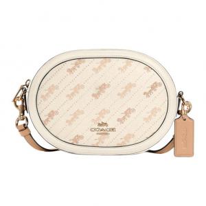 COACH Сумка через плечо из кожи с покрытием