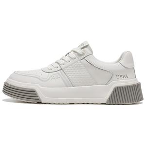 U.S. POLO ASSN. Мужские скейтерские кроссовки белые, цвет White
