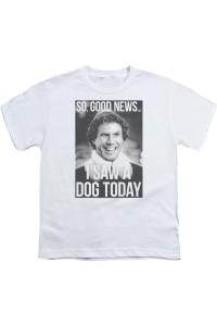 Футболка Elf Must Love Dogs с коротким рукавом для детей Gildan, белый