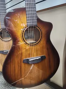 Breedlove PURSUIT EXOTIC S CONCERT CE Акустико-электрогитара - TIGER’S EYE