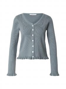 ABOUT YOU Кардиган 'Betty' вязаный, серый