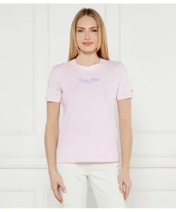Футболка Regular fit Tommy Hilfiger, розовый