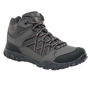 Детские горные ботинки Regatta, цвет granit grey/apricot