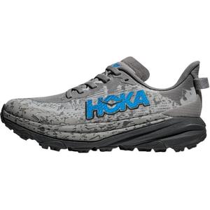 Speedgoat 6 Anti Kick And Abrasion Resistant низкие детские беговые кроссовки Gray для подростков HOKA ONE ONE, серый