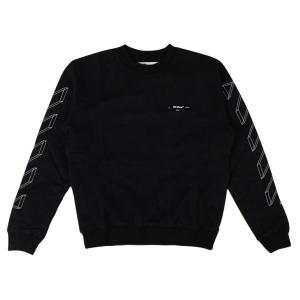 Off-White Толстовка с круглым вырезом 3D Line, Черный