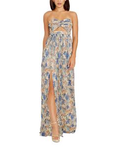 Анжелика Платье без бретелей Dress the Population, мультиколор