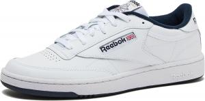 Мужские кроссовки Reebok Club C 85, повседневная спортивная обувь белого цвета для мужчин