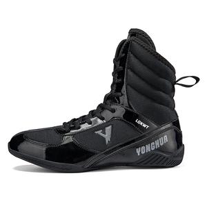 Мужские кроссовки с высоким берцем, амортизирующие, противоскользящие, износостойкие LOKWT, Black