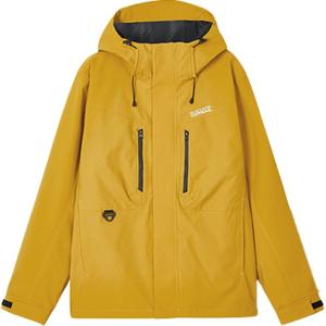 Водонепроницаемая и теплая ветровка мужская теплая осенняя желтая Skechers