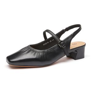 Cigna Женские туфли на высоком каблуке, черные/бежевые