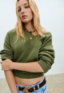 Джемпер Stradivarius Jumper, Evergreen