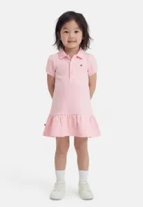 Платье-Рубашка поло с коротким рукавом из ткани пике. Tommy Hilfiger, Precious Pink