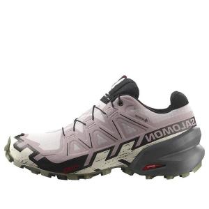 Кроссовки speedcross 6 gore-tex 'pink' Salomon, розовый
