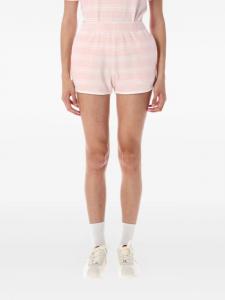 Махровые полосатые шорты Sporty & Rich, розовый