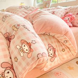 Disney Пододеяльник 200х230 см из флиса, утепленный, цвет Cute Little Beauty