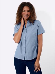 Блузка с короткими рукавами синего цвета WITT WEIDEN