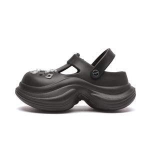 ST&SAT Клоги женские черные, цвет Black