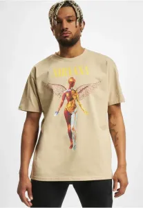 Футболка оверсайз с принтом "в утробе матери" Upscale By Mister Tee, Wet Sand