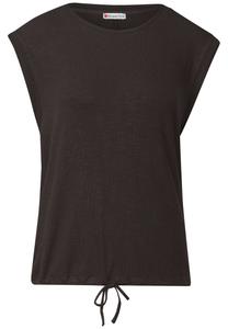 Рубашка STREET ONE, темно-коричневый