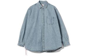 Мужская рубашка Beams, индиго