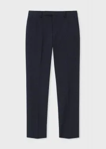 Зауженные брюки в елочку