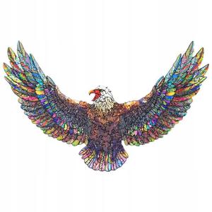 ДЕРЕВЯННЫЙ ПАЗЛ ДЛЯ ВЗРОСЛЫХ ПОДАРОК ​​Орел А3 GOLDERIA