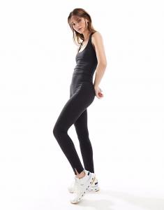 Cotton:On Ультрамягкие колготки черного цвета с боковыми карманами по всей длине