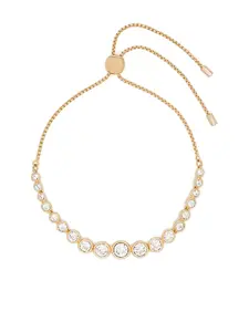 Браслет Imber Tennis Swarovski, золотистый