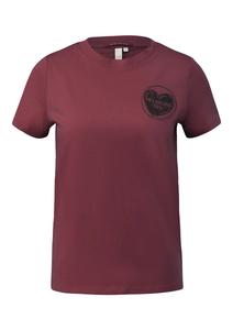 Рубашка QS, бордовый