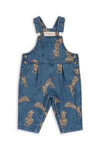 Детский хлопковый комбинезон Konges Sløjd, темно-синий