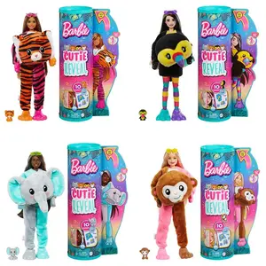 Barbie Cutie Reveal Amigos De La Jungla Series () Кукла в ассортименте, мультиколор