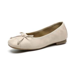 Повседневные однобортные туфли женские DAPHNE, Apricot