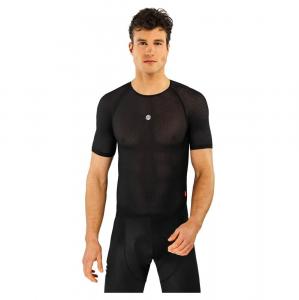 Базовый слой с коротким рукавом Siroko Ultrablack, черный